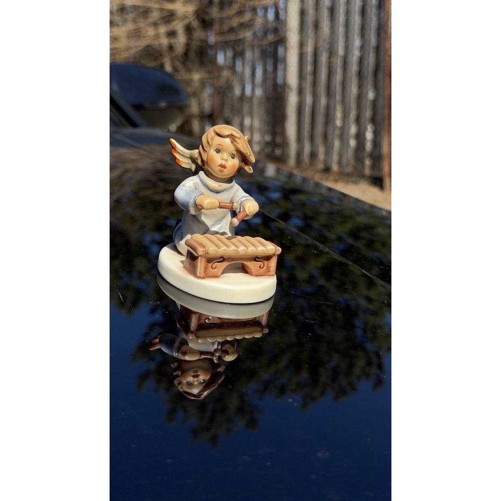 Goebel Angel With Xylophone Figurine 2096/N‎ First Issue 2002 Germany